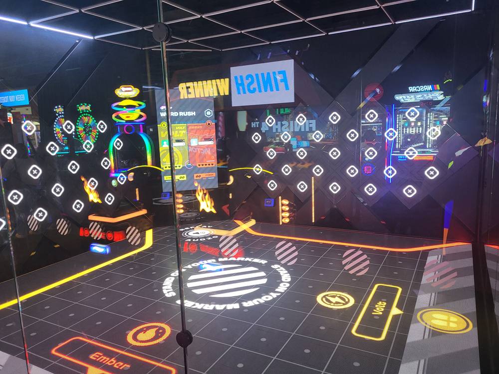 The Arena mini game room